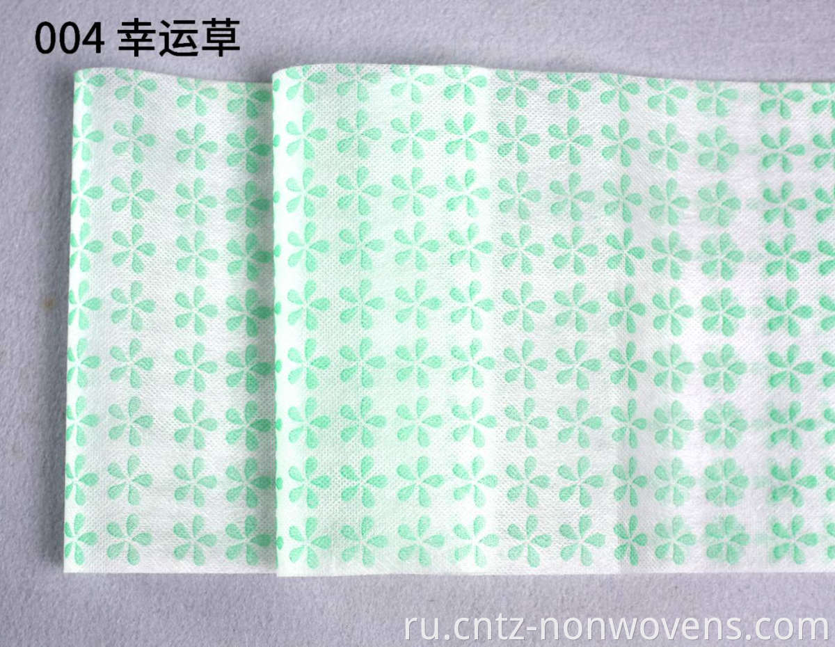 Печатная нетканая ткань с печати